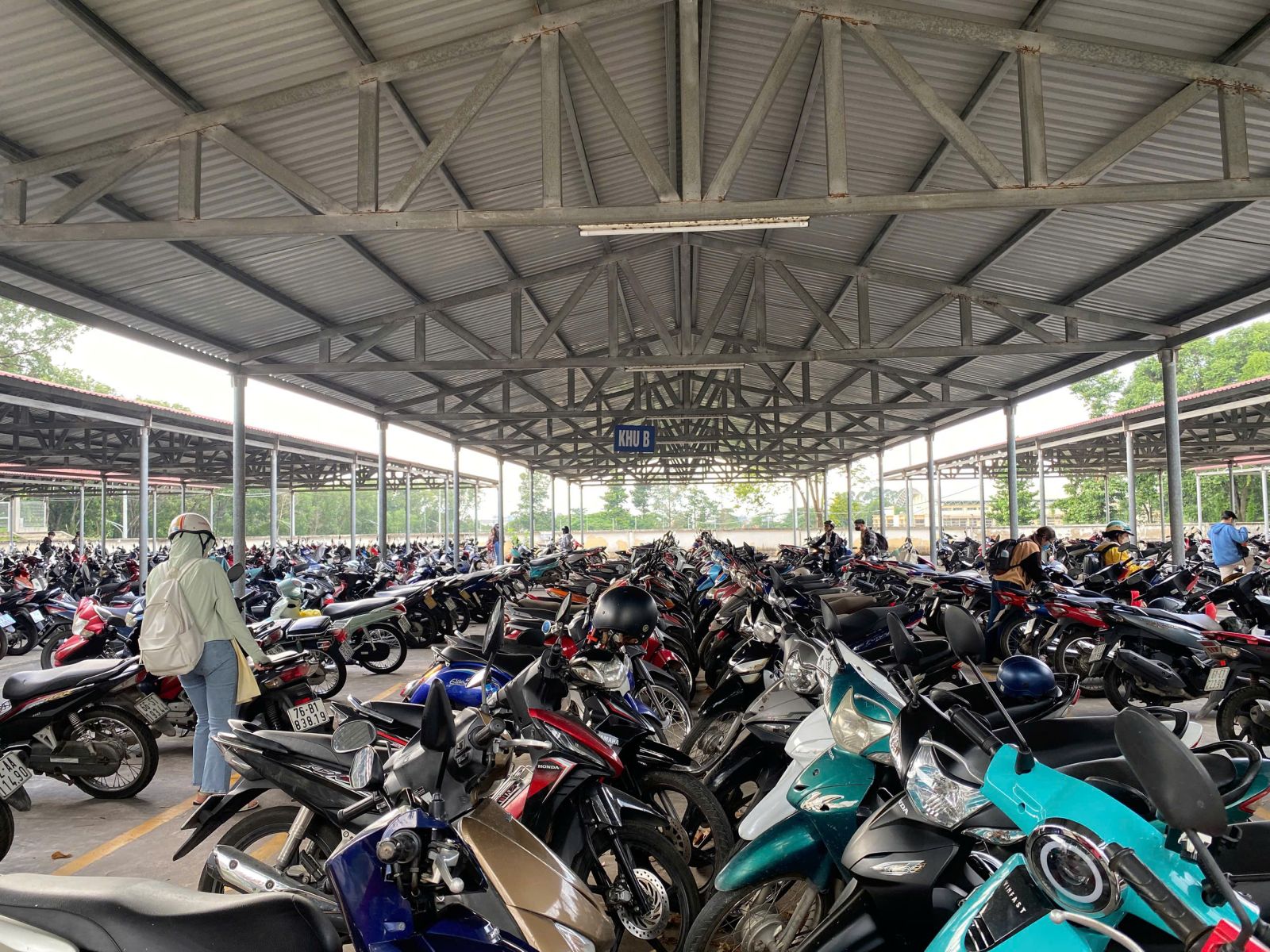 dịch vụ quản lý giữ xe
