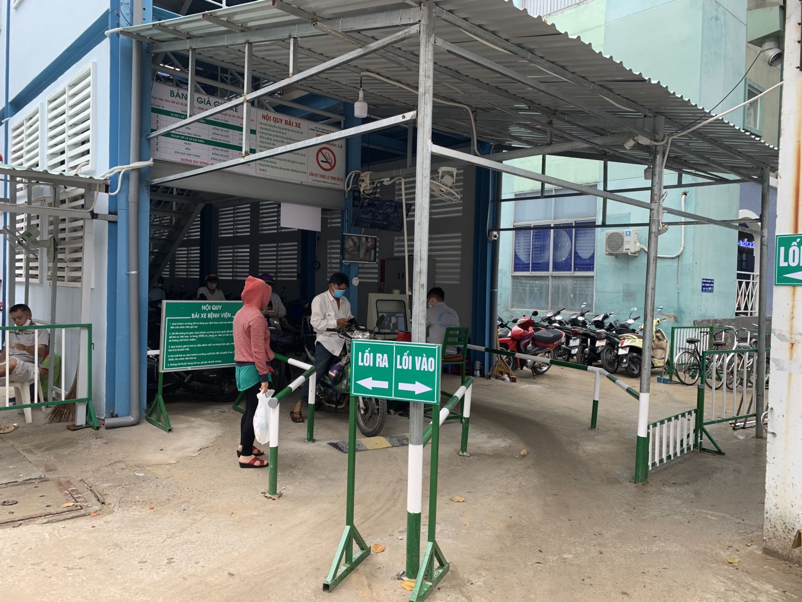 dịch vụ giữ xe tại bệnh viện, giữ xe 286