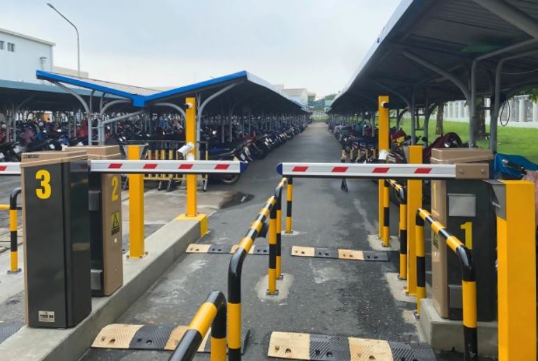 giải pháp giữ xe thông minh tại 286